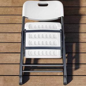 Partystuhl | Klappbar | Weiß | Party Klappstuhl